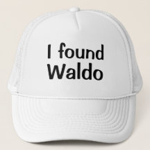 Funny Novelty Baseball I FOUND WALDO