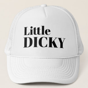 Funny Novelty Baseball LITTLE DICKY Trucker Hat