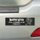 Funny Novelty BUMPER WITCH CURSE TAILGATERS Car Magnet (In Situ)
