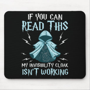 Funny Novelty Collection Tees If You Can Read This Mouse Pad