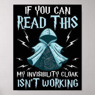 Funny Novelty Collection Tees If You Can Read This Poster