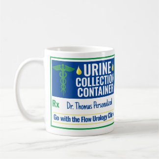 Funny Novelty Doctor Nurse Urine Collection Custom Coffee Mug