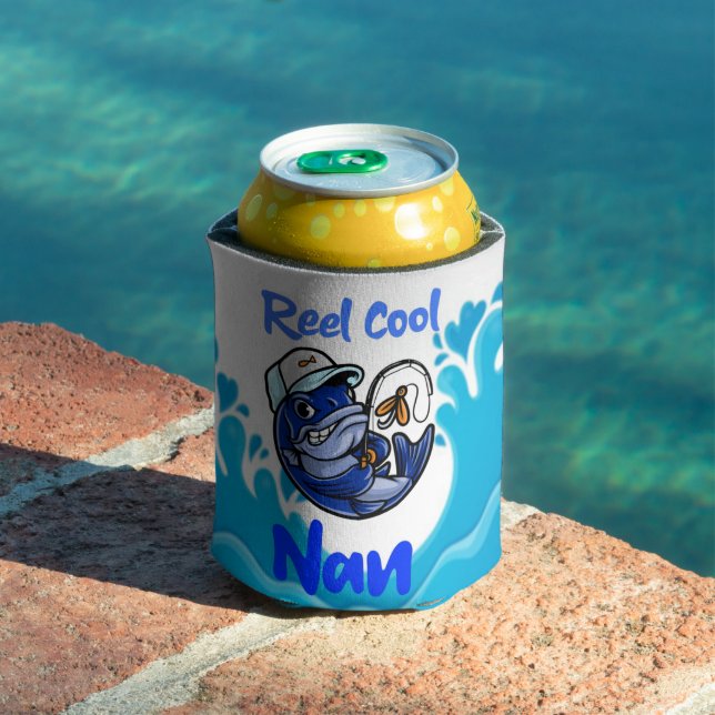 Funny Novelty Gift Joke Reel Cool Nan Can Cooler (In Situ Pool)