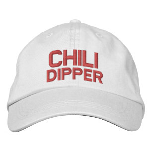 Funny Novelty Golf CHILI DIPPER Embroidered Hat