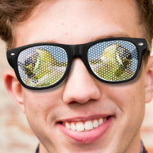 funny novelty nerdy crazy frog eyes