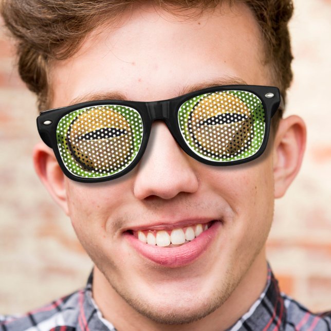 funny novelty nerdy crazy frog eyes retro sunglasses (funny novelty nerdy crazy frog eyes retro sunglasses)