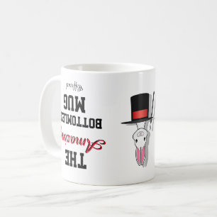 Funny Novelty THE OFFICIAL AMAZING BOTTOMLESS     Coffee Mug