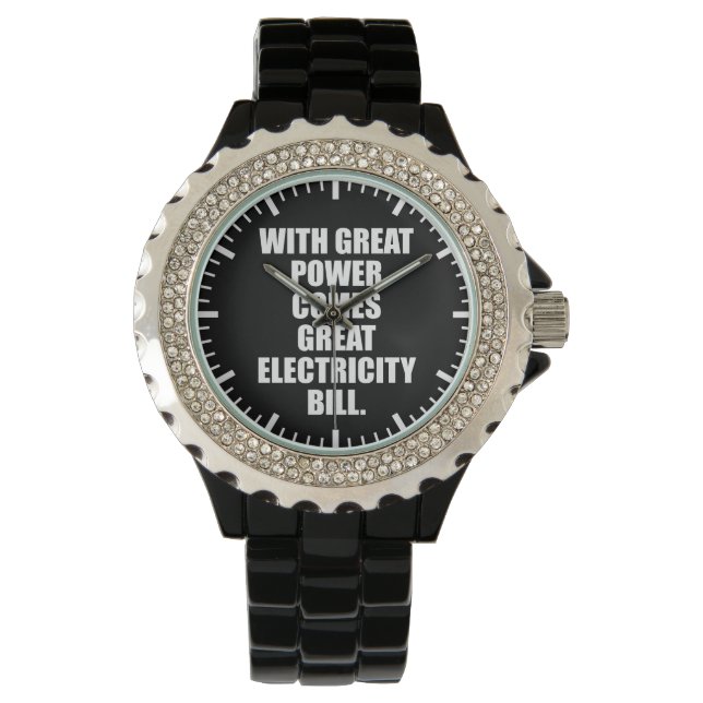 Funny novelty wrist watch (Front)