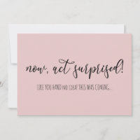 Funny Now Act Surprised Will You Be My Bridesmaid