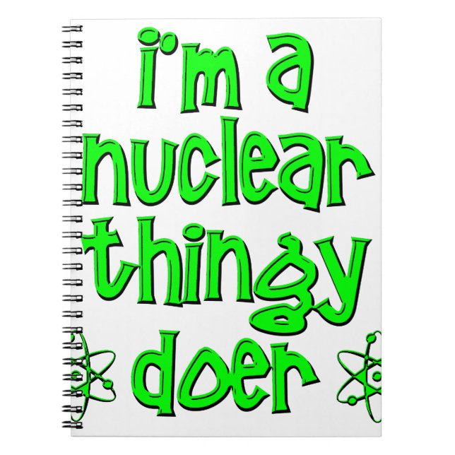 funny nuclear notebook (Front)