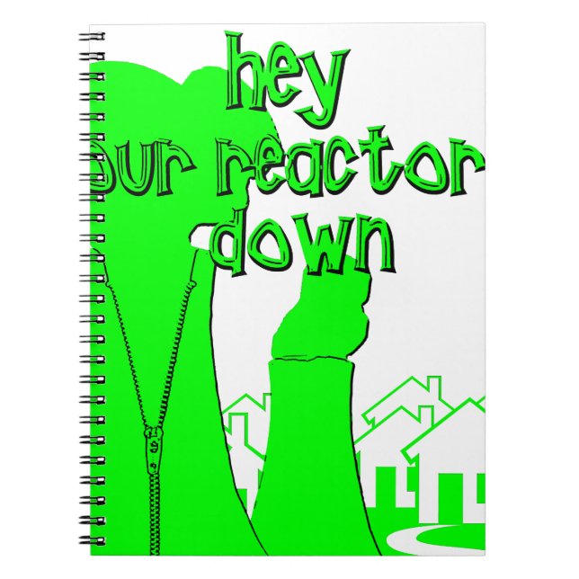 Funny Nuclear Notebook (Front)