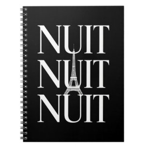 Funny Nuit Nuit Notebook