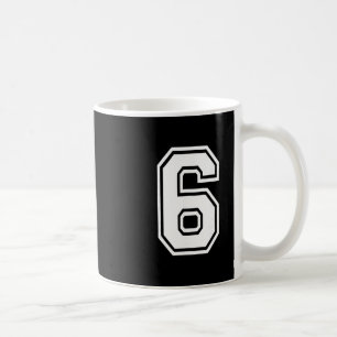 Funny Number 6 67 Meme Costume Matching Group Hall Coffee Mug