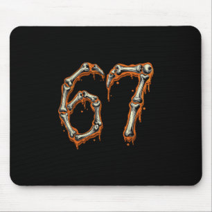 Funny Number 6 67 Meme Costume Matching Group Hall Mouse Pad