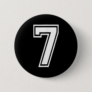 Funny Number 7 67 Meme Costume Matching Group Hall 6 Cm Round Badge