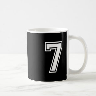 Funny Number 7 67 Meme Costume Matching Group Hall Coffee Mug