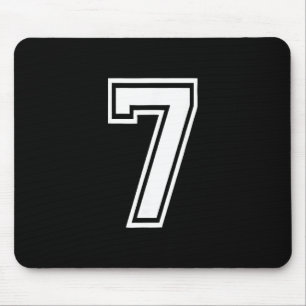 Funny Number 7 67 Meme Costume Matching Group Hall Mouse Pad