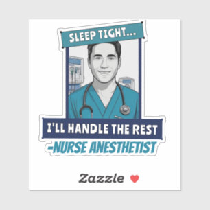 Funny Nurse Anaesthetist Sleep Tight CRNA Custom