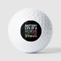 Funny Nurse Battery Life Quote Colourful Medical