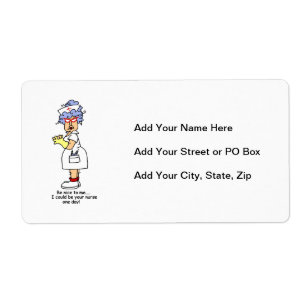 Funny Nurse Be Nice to Me T-shirts and Gifts