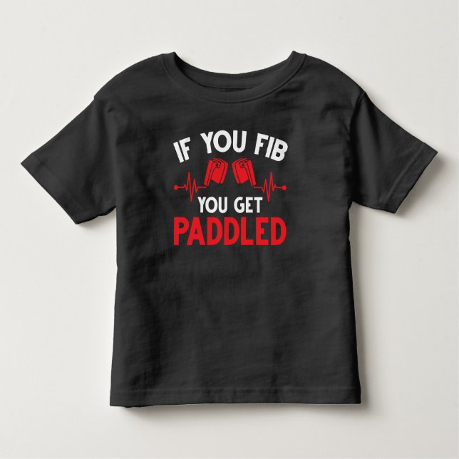 Funny Nurse Cardiology Paramedics Medical Humour Toddler T-Shirt (Front)
