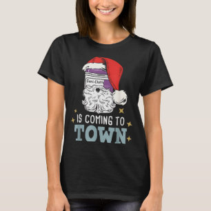 Funny Nurse Christmas Rn Tech Medical Istant Holid T-Shirt