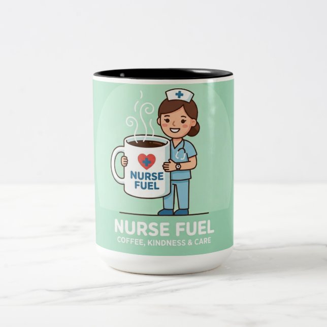 Funny Nurse Coffee Mug – Gift for Nurse – Nursing  (Center)