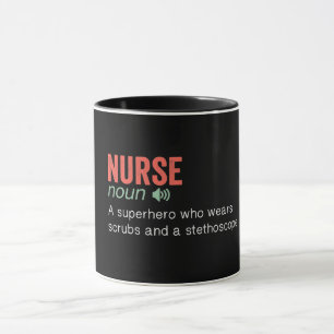 Funny Nurse Definition Mug