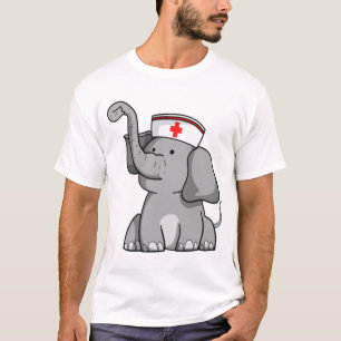funny nurse elephant international nurse day T-Shirt