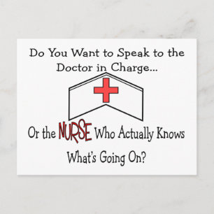 Funny Nurse Gifts Postcard