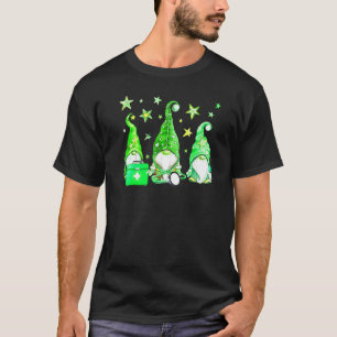 Funny Nurse Gnomes St Patrick's Day Tee Nursing Lo