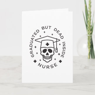 Funny Nurse Graduation Card