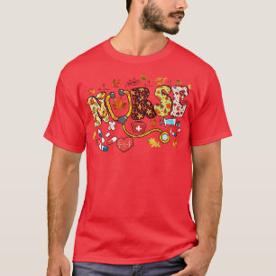 Funny Nurse Happy Autunm  T-Shirt