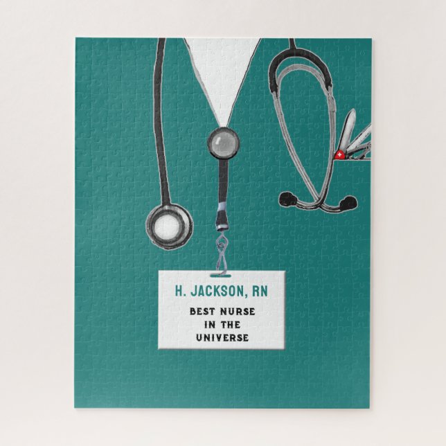 Funny Nurse Jigsaw Puzzle (Vertical)