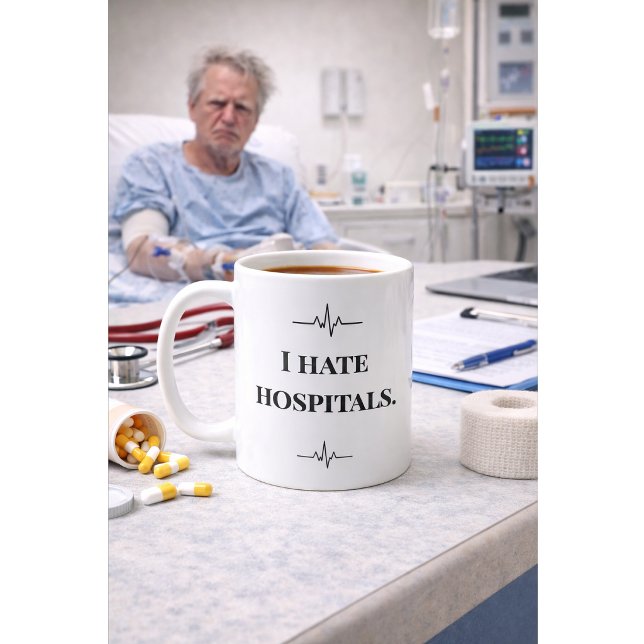 Funny Nurse Mug I Hate Hospitals Custom Name Gift (Creator Uploaded)