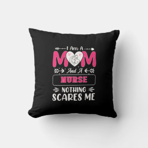 Funny Nurse Mum, Nurse Mum funny quotes Cushion