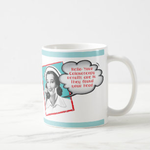 Funny Nurse on the phone mug