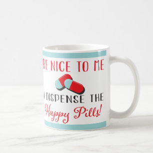 Funny Nurse or Doctor Medical pills mug