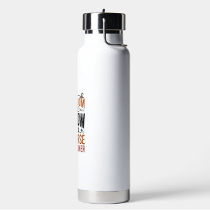 Funny Nurse Practitioner Witch Halloween Design_1 Water Bottle