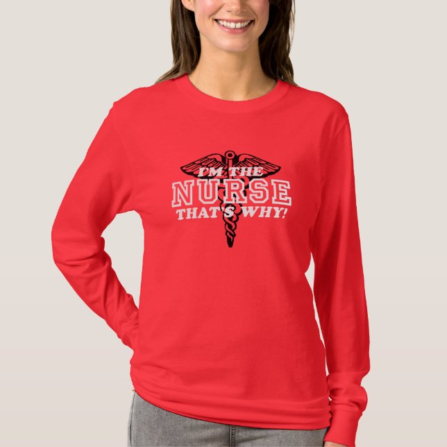 Funny Nurse T-Shirt (Front)