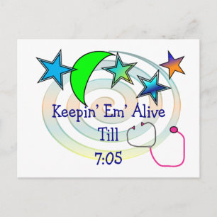 Funny Nurse T-Shirts and Gifts Postcard
