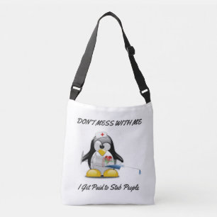 Funny Nurse Tote Bag