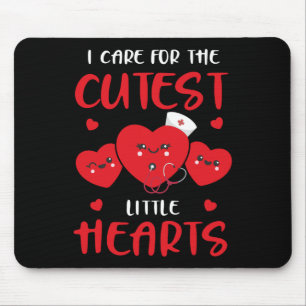 Funny Nurse Valentine’s Day Rn Icu Er Women V-day Mouse Pad