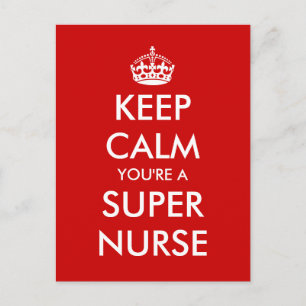 Funny nurses week nursing day postcards