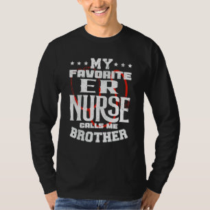 Funny Nursing Lover Graphic Brothers Men Favourite T-Shirt
