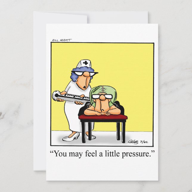 Funny Nursing School Graduation Invitation (Front)