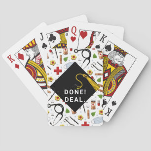 Funny Nursing School Graduation Playing Cards