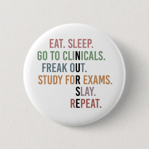 Funny Nursing School student Future Nurse Gifts 6 Cm Round Badge