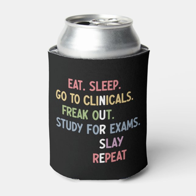 Funny Nursing School student Future Nurse Gifts Can Cooler (Can Front)