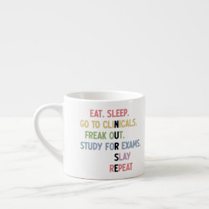 Funny Nursing School student Future Nurse Gifts Espresso Cup